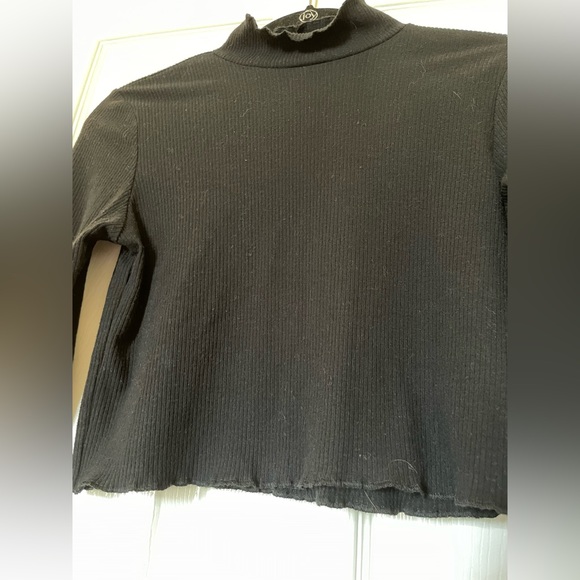 Aerie Cropped Mock Neck Top - Picture 9 of 10